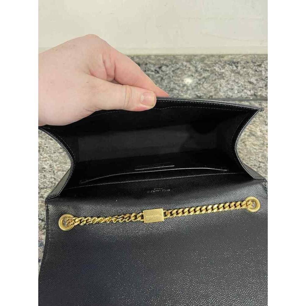 Saint Laurent Grain de Poudre Monogram Kate Medium Shoulder Bag SPB-JB 349660 - Picture 13 of 14